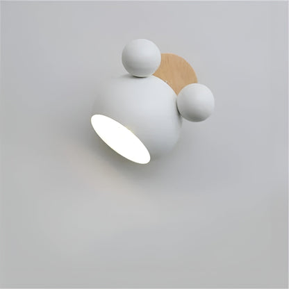 Wall light in Mickey design – Decorative and Modern | Perfect for children's room & living room | Kalsten