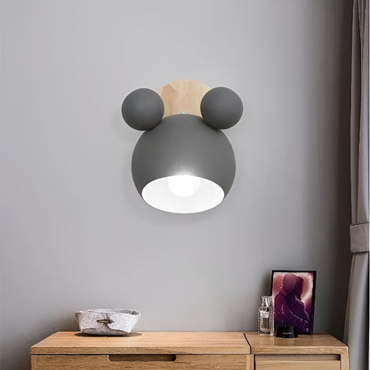 Wall light in Mickey design – Decorative and Modern | Perfect for children's room & living room | Kalsten