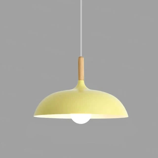 Skanto | Scandinavian Oak LED Ceiling Lamp