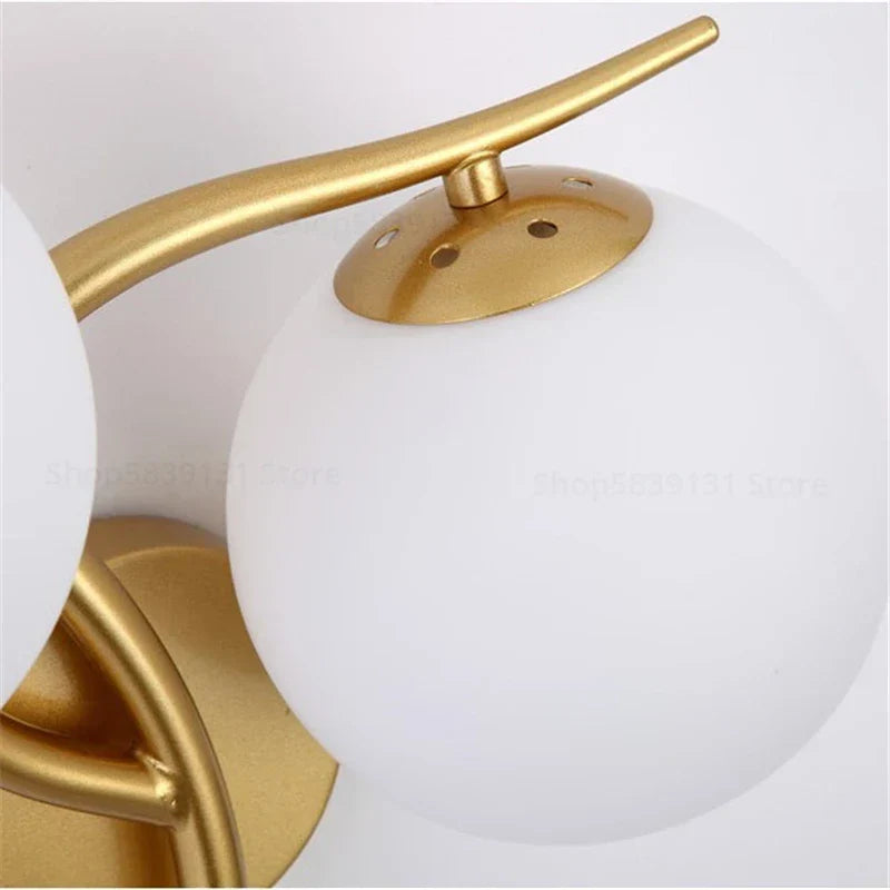 Modern Scandinavian Iron Wall Lamp – Minimalist LED Wall Light for Living Room & Bedroom | Karnz