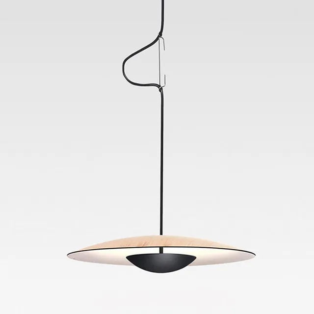 Modern LED Pendant Lamp – Scandinavian Design Made of Wood and Metal | Skanto