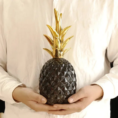 Golden Pineapple Home Decor