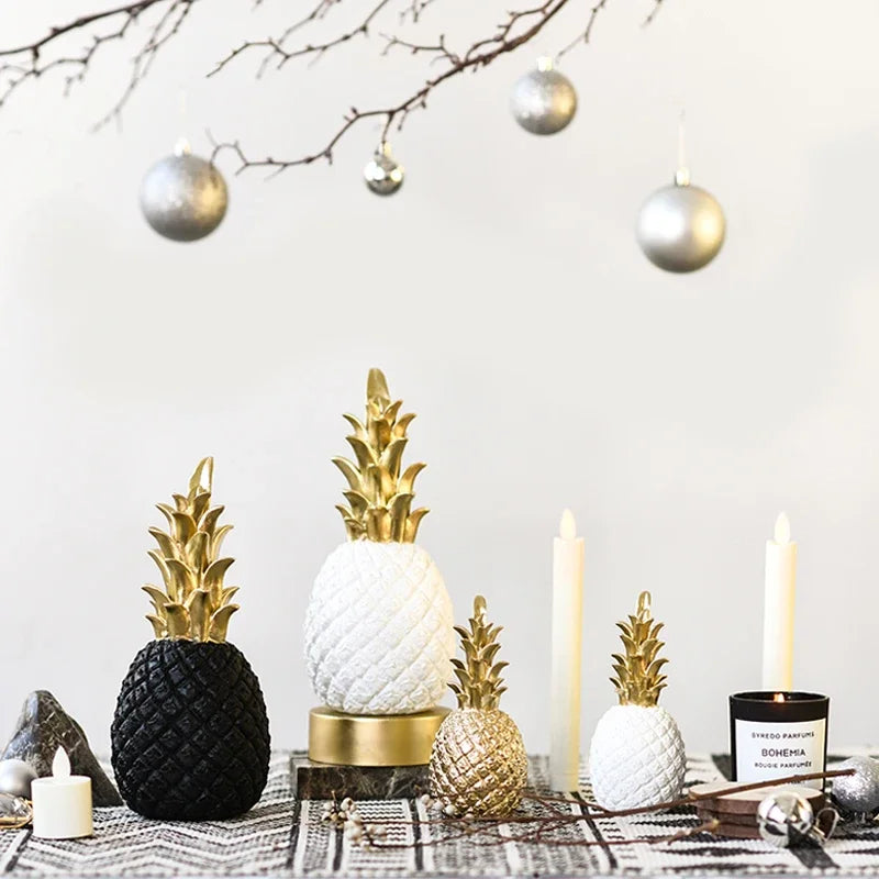 Golden Pineapple Home Decor