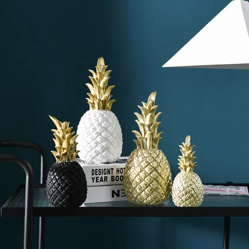 Golden Pineapple Home Decor