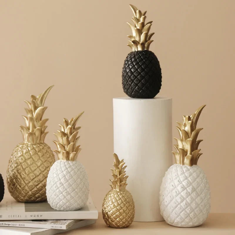 Golden Pineapple Home Decor