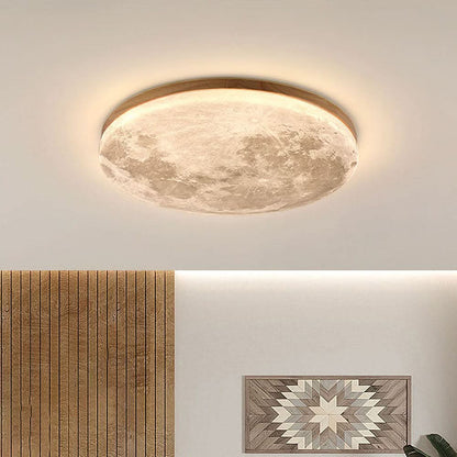 Skanto | Moon-Inspired LED Ceiling Lamp for Modern Interiors