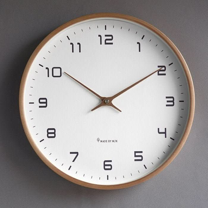 Skanto | Stylish wooden wall clock for modern homes