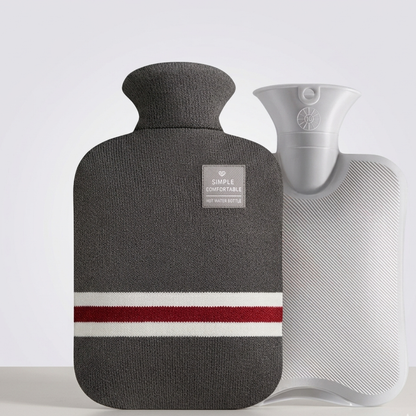 Hot water bottle 2L with knitted cover | Bowlift