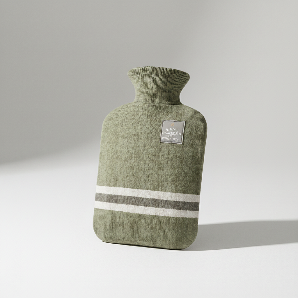 Hot water bottle 2L with knitted cover | Bowlift