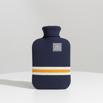 Hot water bottle 2L with knitted cover | Bowlift