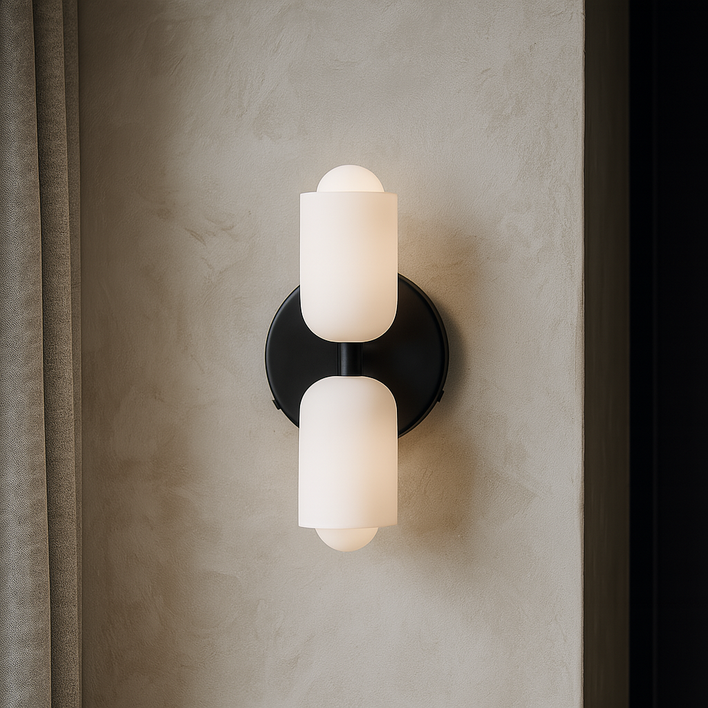 Skanto | Nordic Wall Lamp with Diffused Light – Minimalist Design for Bedroom and Living Room