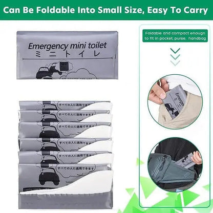 Kalsten | Emergency travel bag for urine relief — Leak-proof & odor-proof