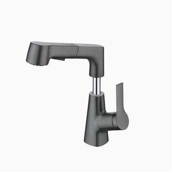 Skanto | Vanity Faucet with Swivel, Pull-out Hand Shower