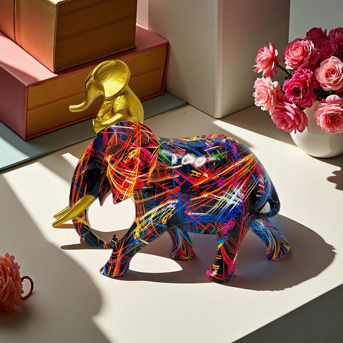 Decorative Elephant Figurine Acalora