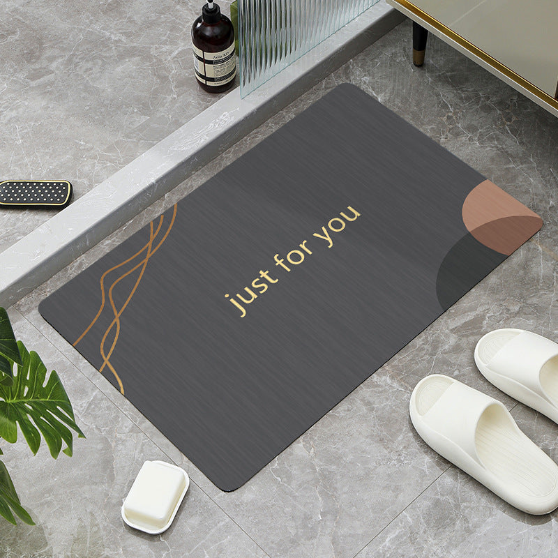 Modern Minimalist Bathroom Mat
