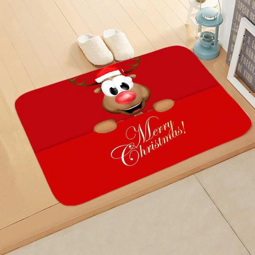 Holiday-Themed Welcome Mat