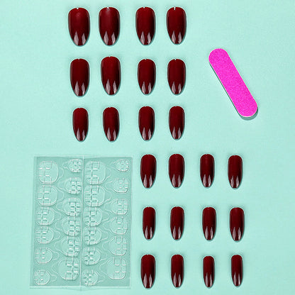 Acrylic nails with elegant almond shape Acalora