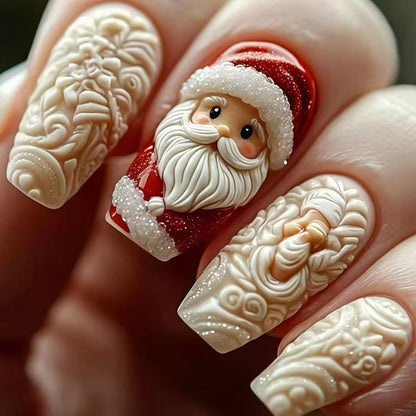3D Decorative Holiday Nail Art Acalora