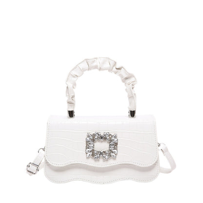 Glamorous Crocodile Texture Evening Handbag Acalora