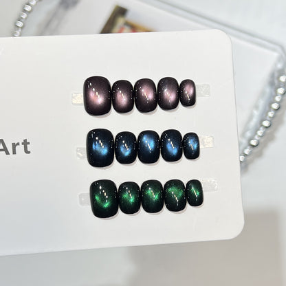 Galaxy Effect Press-On Nail Set Acalora