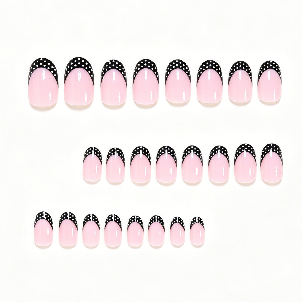 Designer French Tip Nail Art Acalora