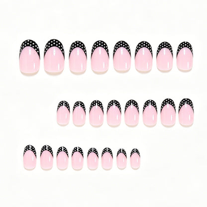 Designer French Tip Nail Art Acalora