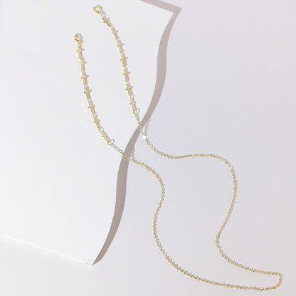 Elegant Chain Link Necklace Acalora