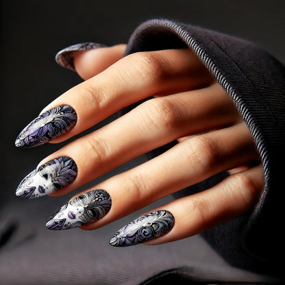 Creatively designed nail art Acalora