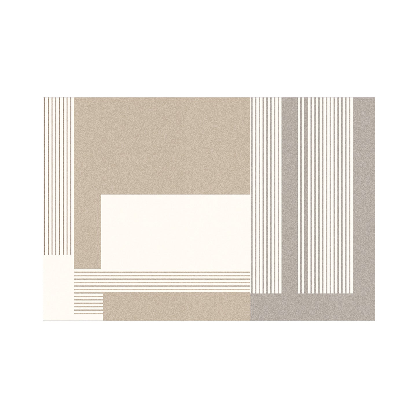 Textured Abstract Design Bath Mat Acalora