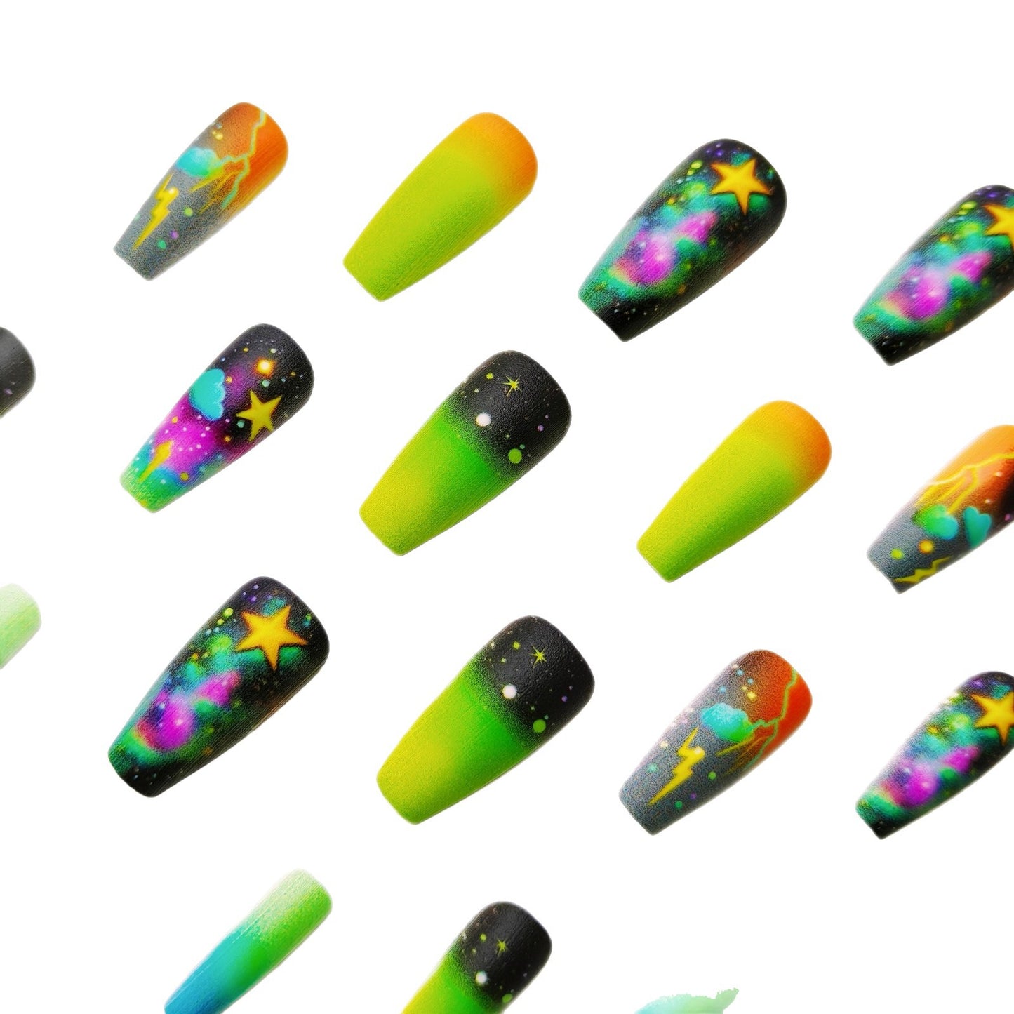 Cosmic Adventure Nail Art Acalora