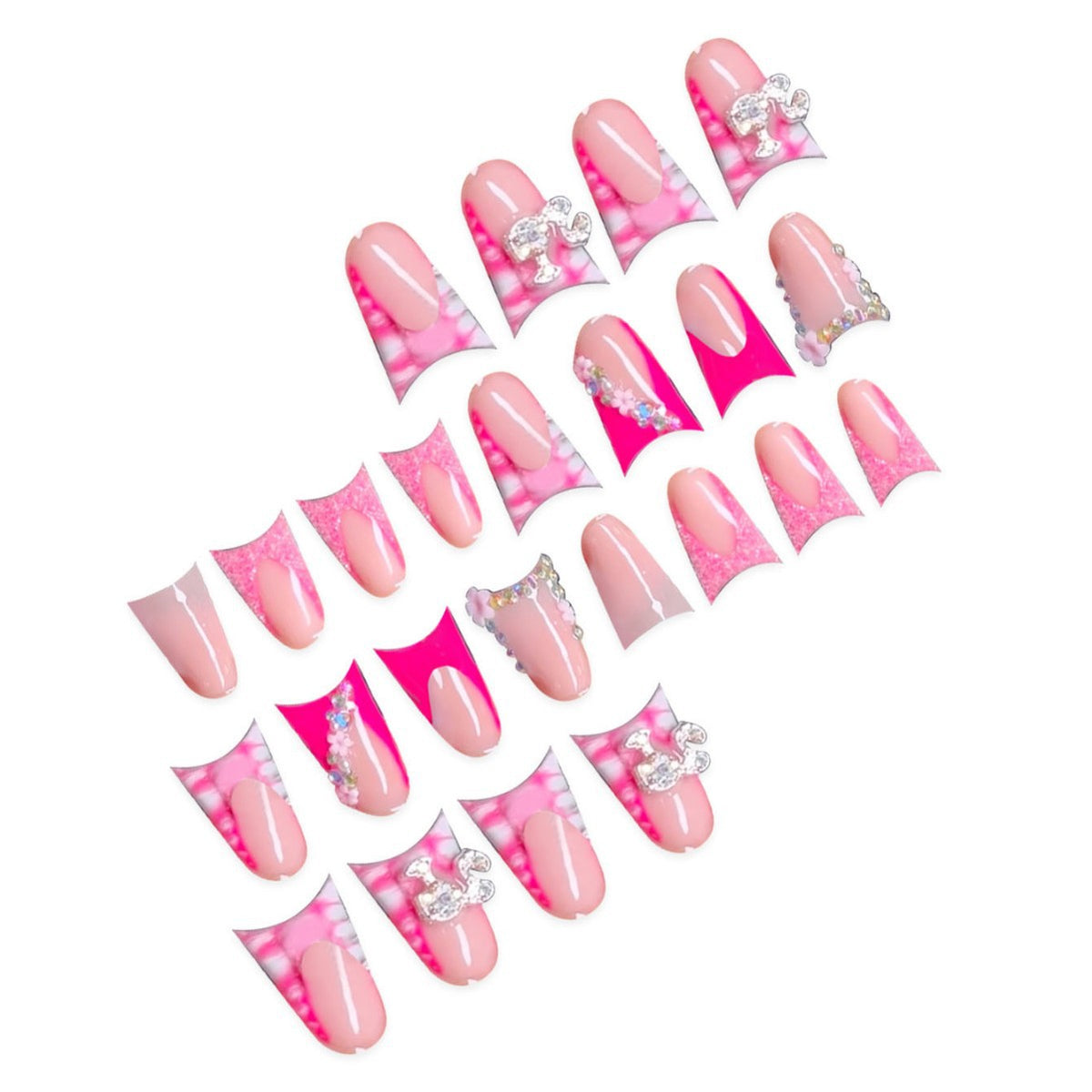 Glamorous Decorative Nail Art Extensions Acalora