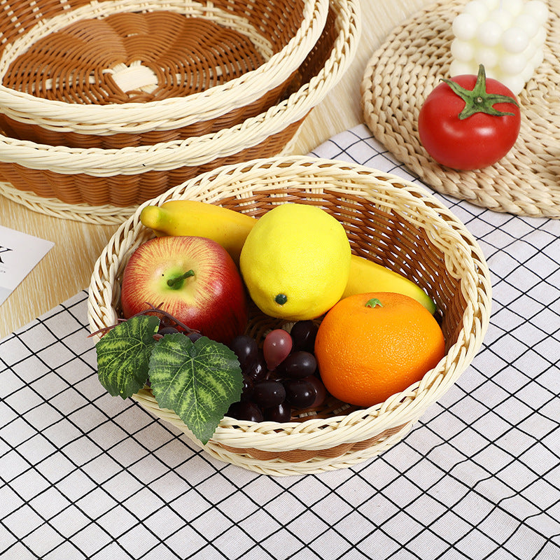 Artisan Woven Serving Bowl Acalora