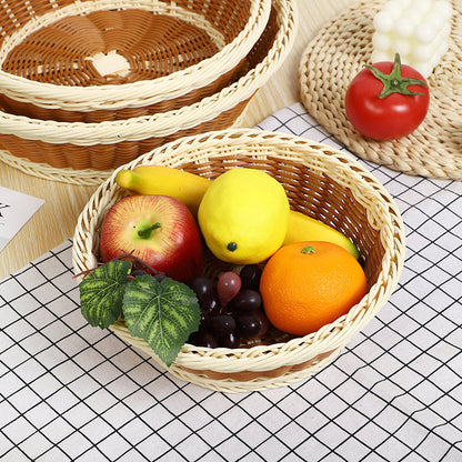 Artisan Woven Serving Bowl Acalora