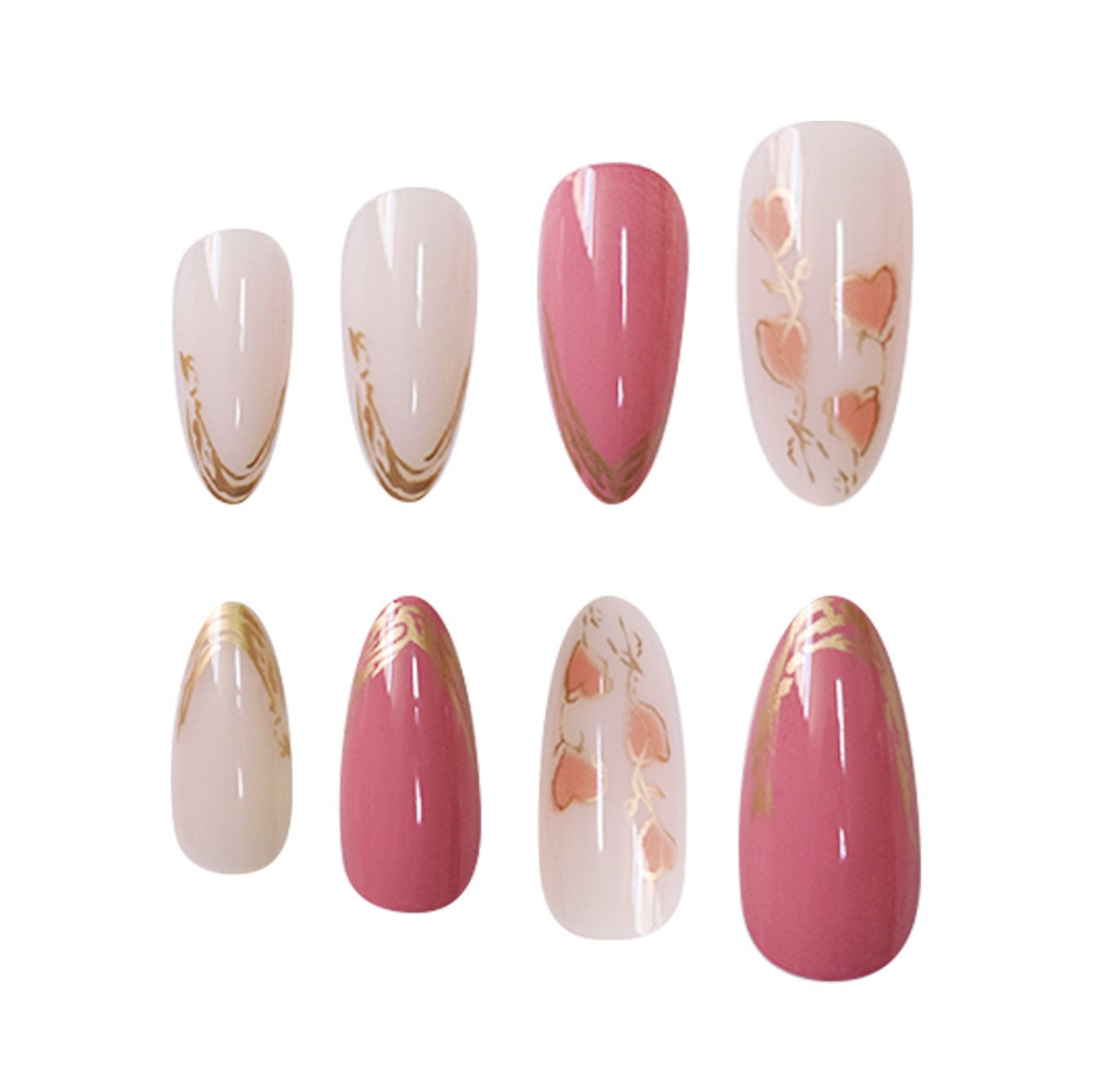 Artistic Stiletto Nail Art Extensions Acalora