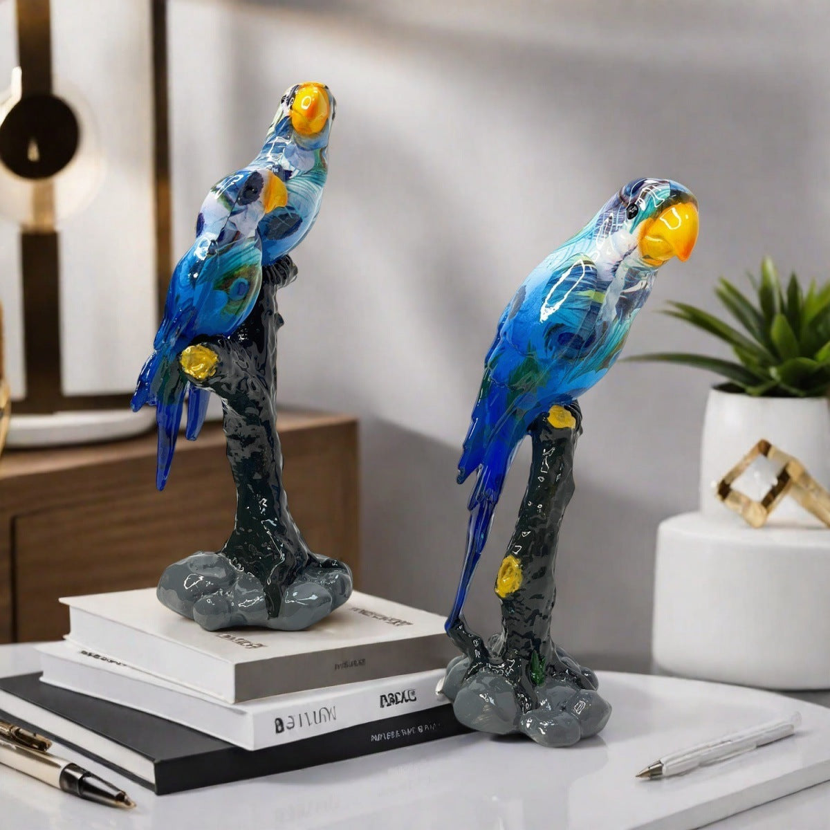 Artistic Parrot Sculpture Acalora