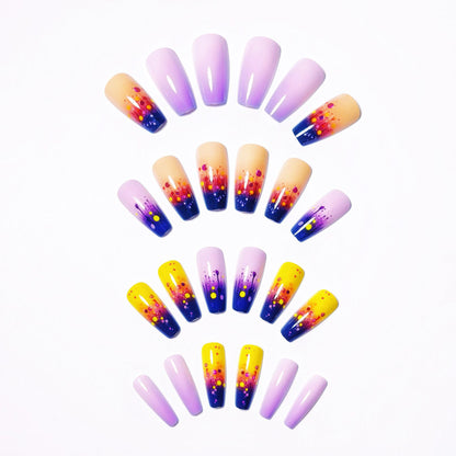 Artistic Ombre Nail Design Acalora