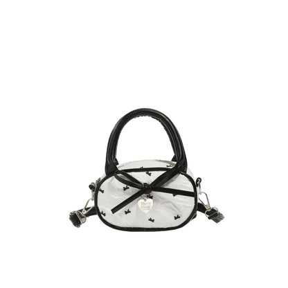 Quilted Mini Handbag with Heart Detail Acalora