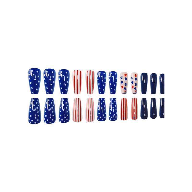 Patriotic Nail Art Set Acalora