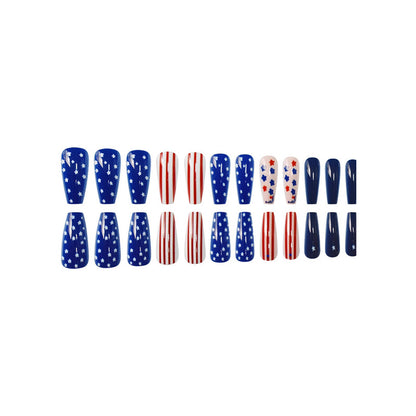 Patriotic Nail Art Set Acalora