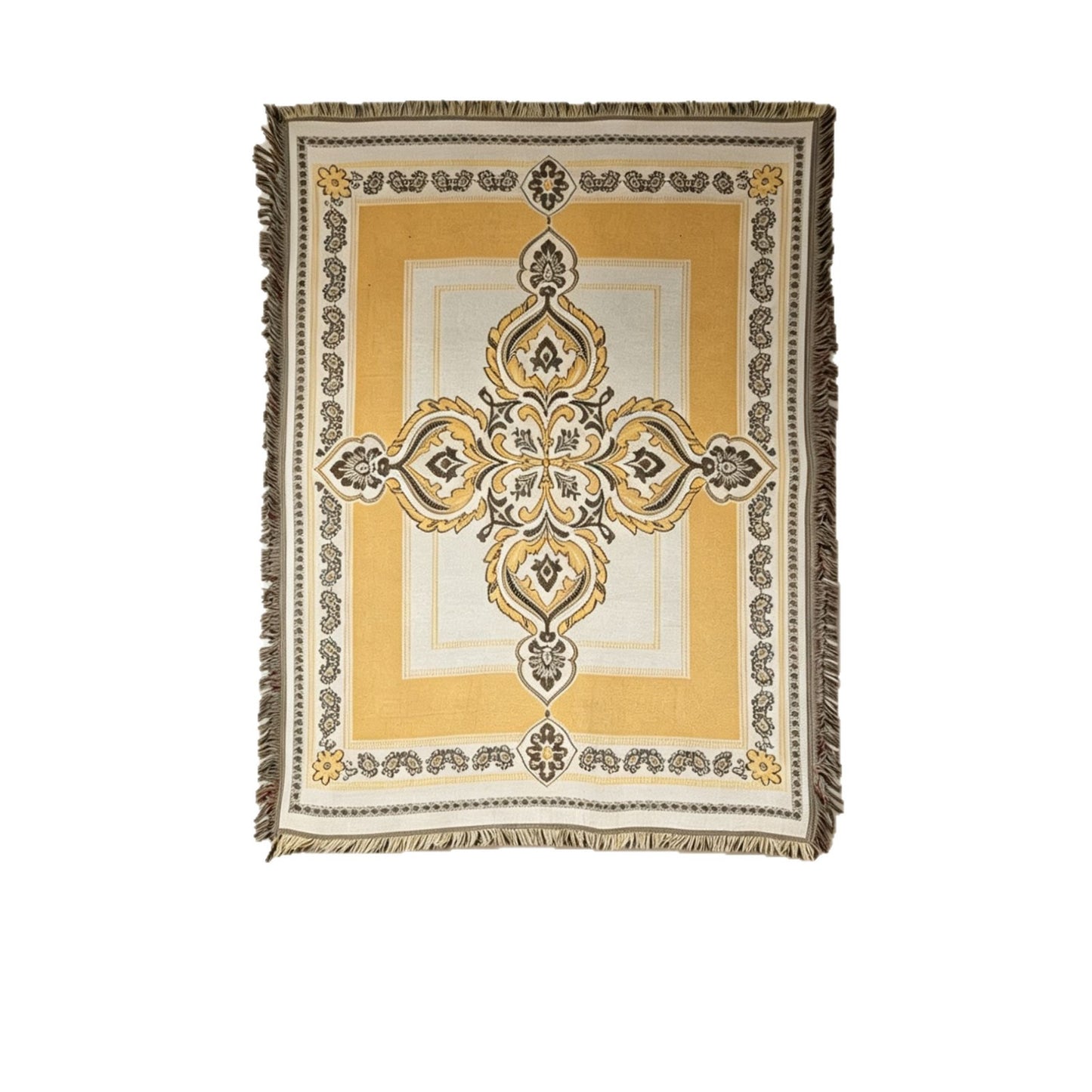 Whimsical Frog-Themed Tapestry Throw Blanket