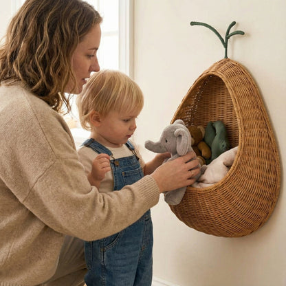 Wall basket in apple shape Acalora