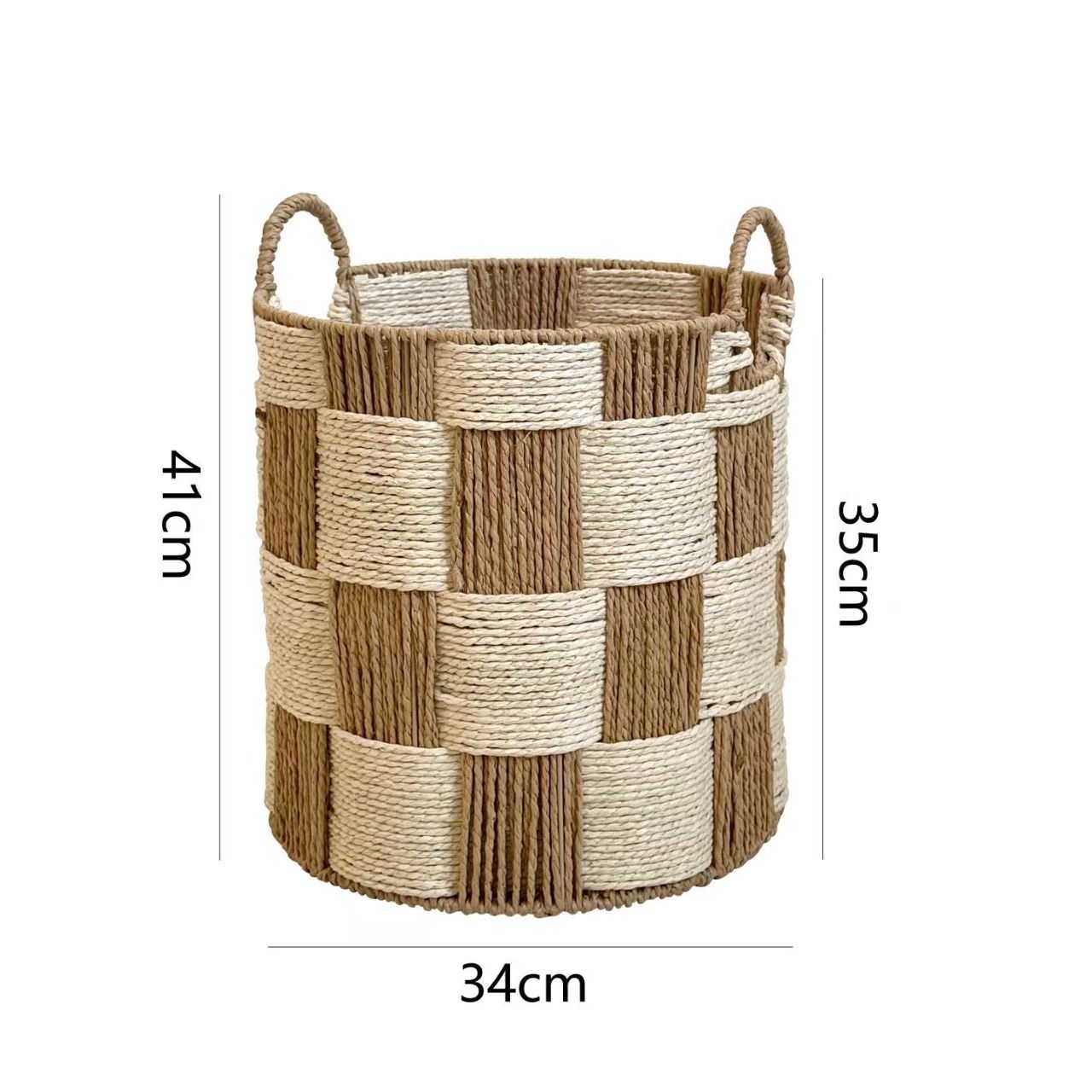 Natural Fiber Storage Basket Acalora