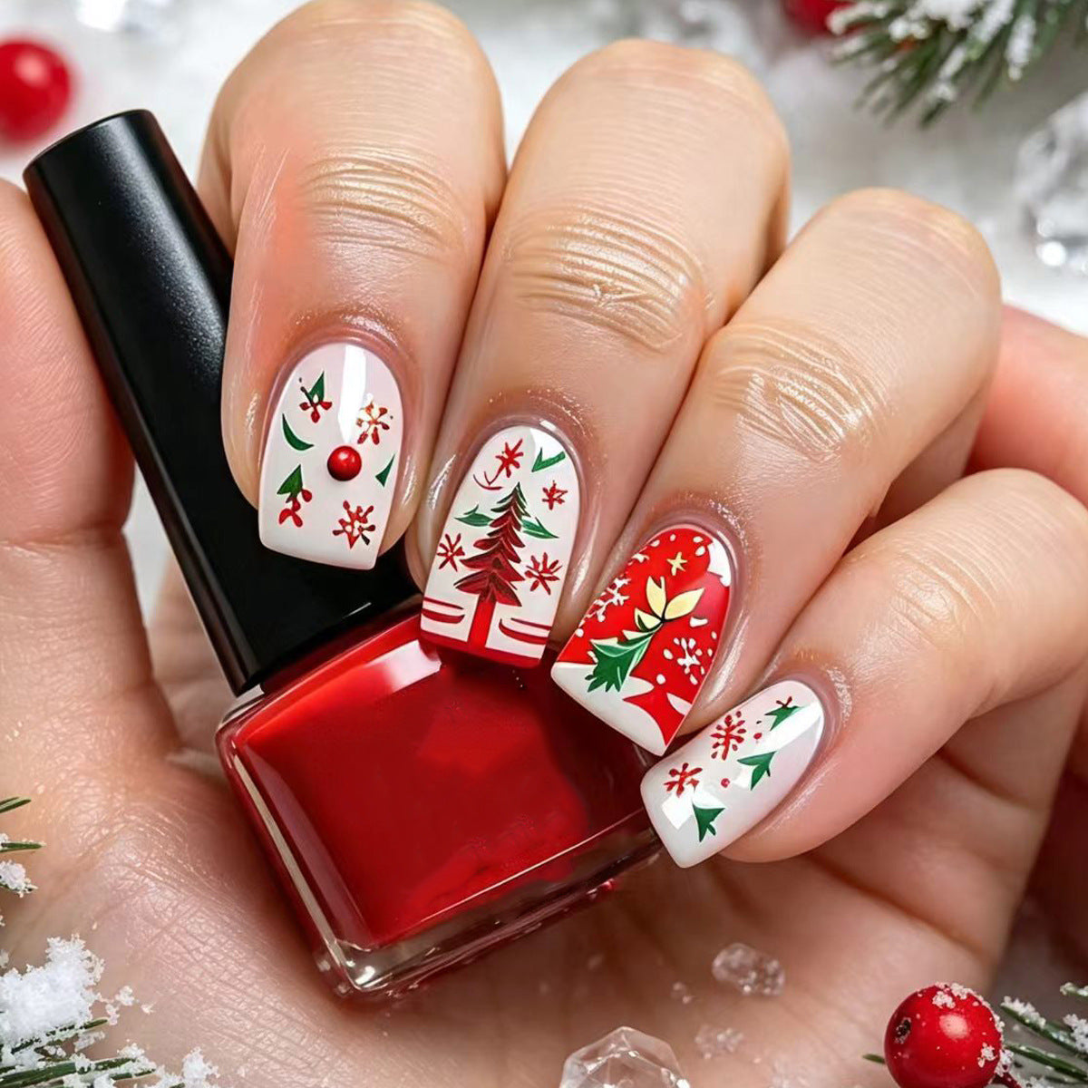 Festive Nail Art Set Acalora