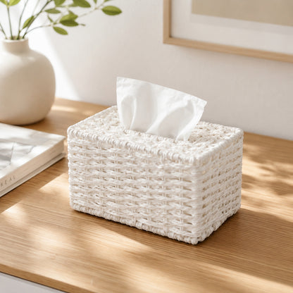 Woven Tissue Box Cover Acalora