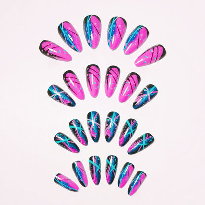 Creative Abstract Nail Art Acalora