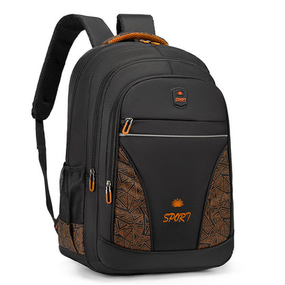 Stylish Geometric Print Backpack Acalora