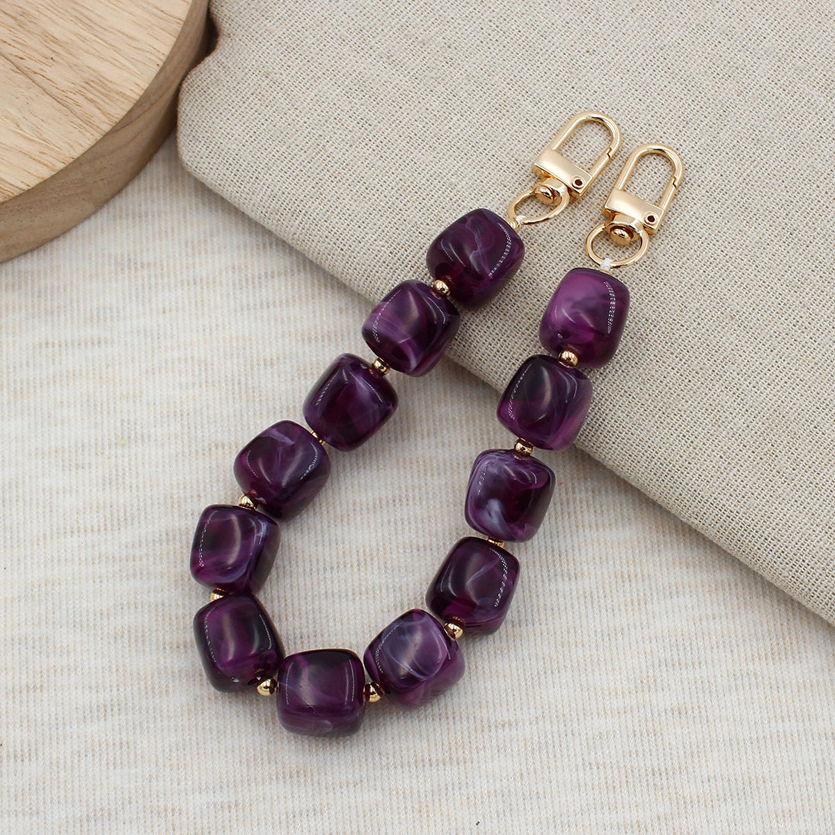 Chunky Beaded Eyewear Chain Acalora