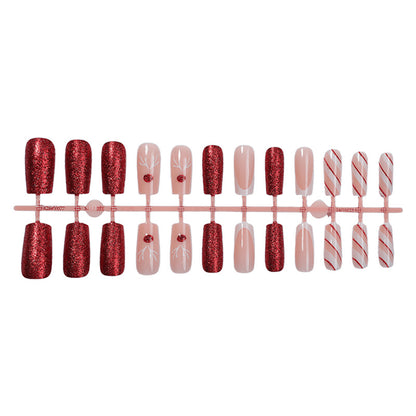 Holiday-Themed Press-On Nail Art Set Acalora 1788495570