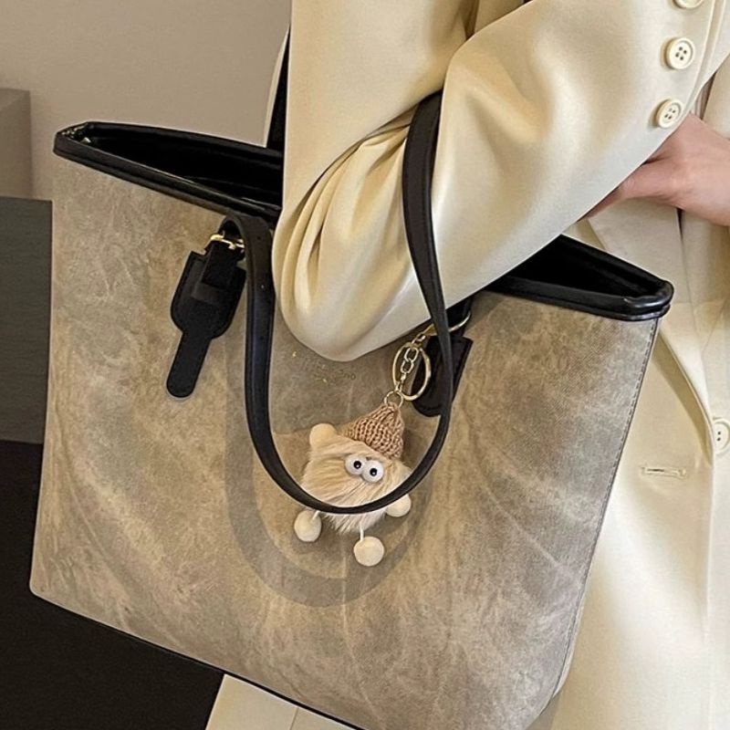 Stylish Zippered Tote Bag Acalora