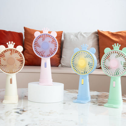 Ladies' funny table fan Karnz
